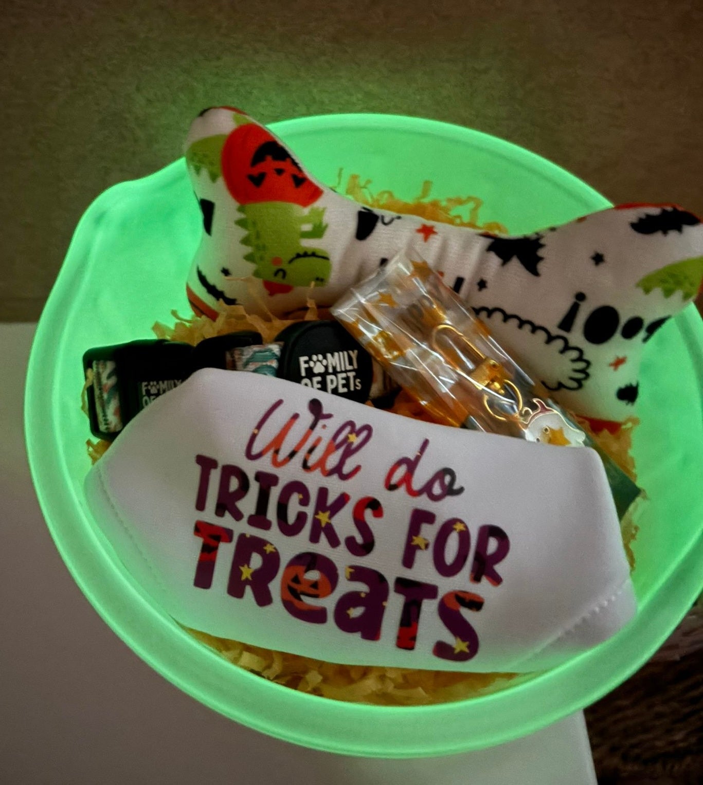 PERSONALISED PET BOO BASKET