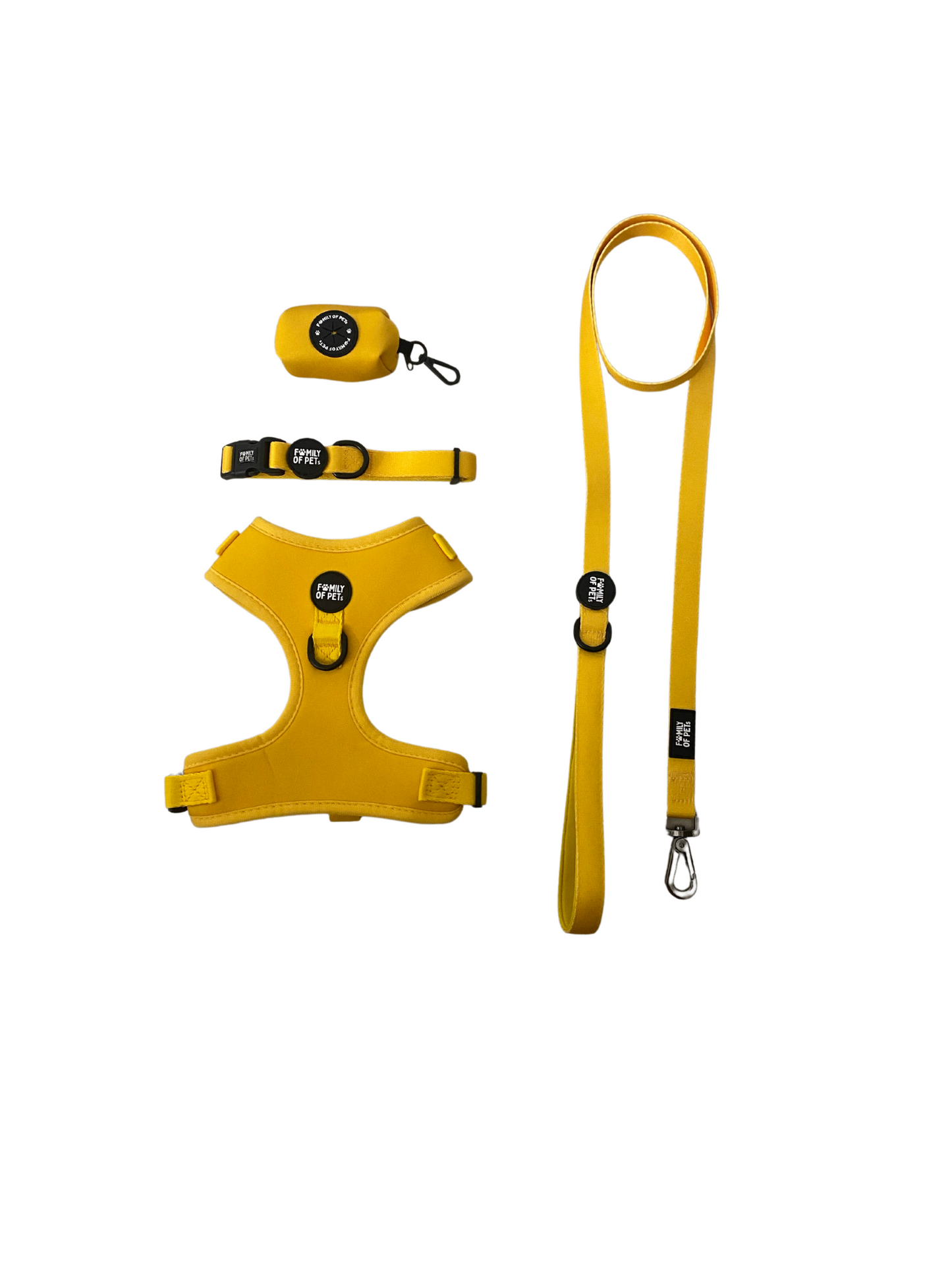 Neon Yellow: Adjustable Harness